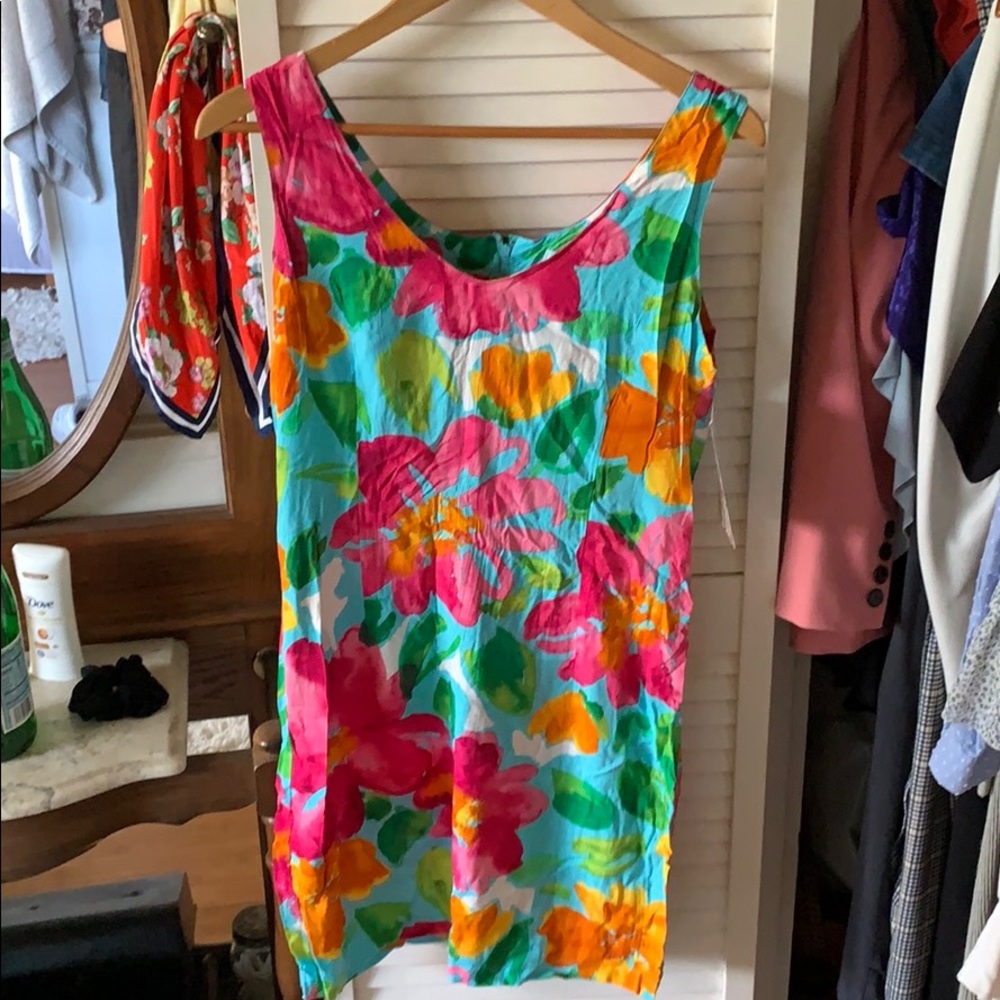 Jams world sleeveless floral dress